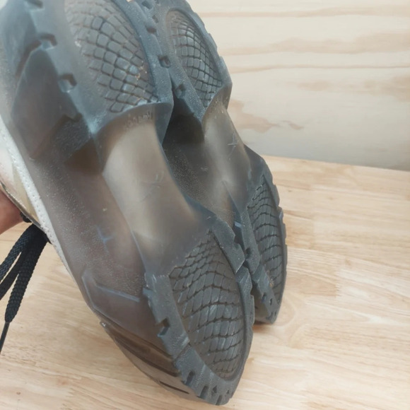 Reebok X Cardi B Club C sneakers shoes in Chalk & black size 9 Eur 40 - Picture 7 of 7